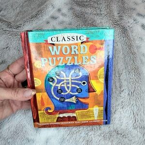 Classic Word Puzzles Book by Professor Stephen Sniderman Gary Disch Henry Hook